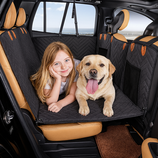 WoofyRide™ - Hard Bottom Dog Car Seat Protector